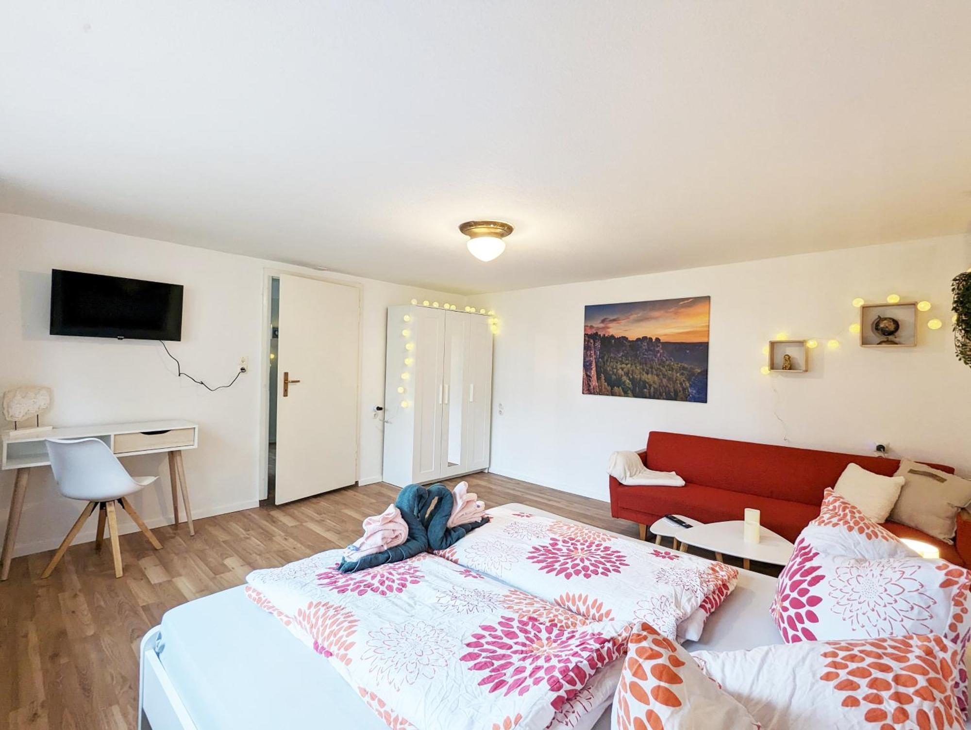 L1 - Urlaubsmagie - Wohnung Fuer 3P Am Wanderweg Sebnitz Luaran gambar