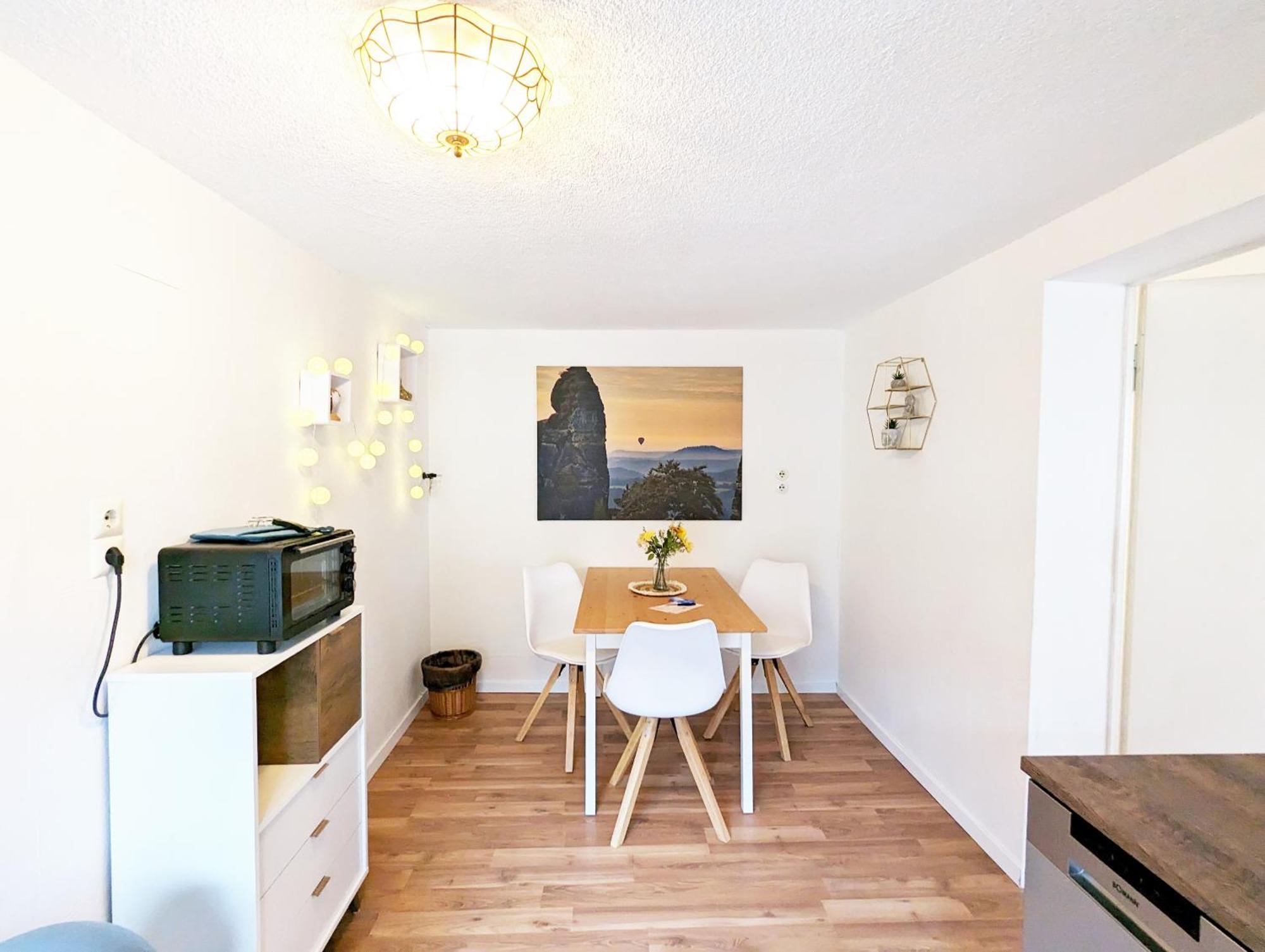 L1 - Urlaubsmagie - Wohnung Fuer 3P Am Wanderweg Sebnitz Luaran gambar